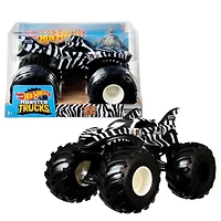 Zebra Shark Monster Trucks Hot Wheels à l’échelle 1:24