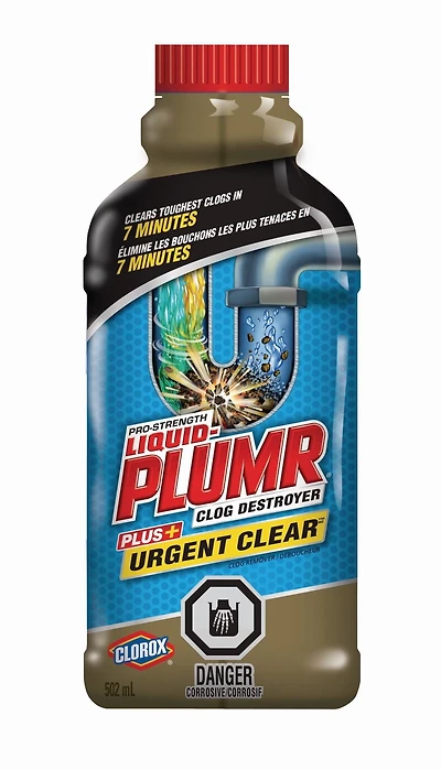 Déboucheur Urgent ClearMC de Liquid-Plumr®, 502 mL
