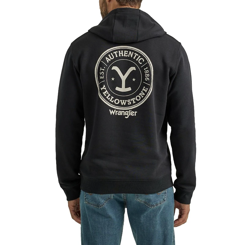 Wrangler Yellowstone Graphic Hooded Sweatshirt