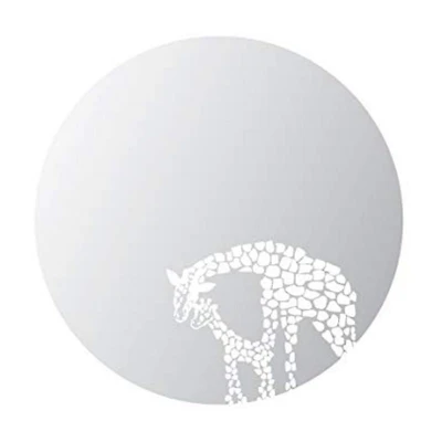Zamba Round Giraffe Mirror