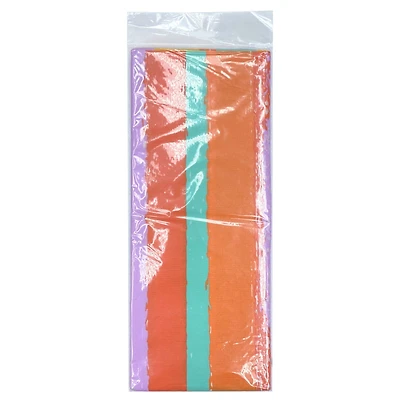 Stripes Paper Tablecloth, 54in x 84in