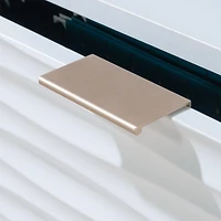 Sauder La Collection Morgan Main Bibliothèque, Finition White, 434924