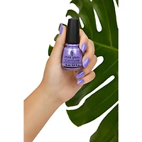 China Glaze Nail Lacquer - J'ai laissé mon cœur à La Havane - 0.5 FL OZ Glaçage de Chine
