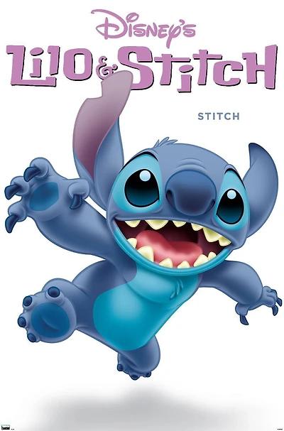 Disney Lilo and Stitch - Stitch Feature Series Wall Poster, 22.375" x 34"