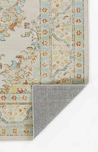 ECARPET Esme 6'7" x 9'6" Traditional Area Rug for Living Room, Bedroom, Dining Room, Entrance, Hallway and More.