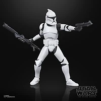 Star Wars The Black Series Phase I Clone Trooper Toy 6-Inch Scale Star Wars: The Clone Wars Collectible Action Figure, Kids Ages 4 and Up