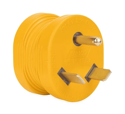 Adaptateur electrique pour caravane