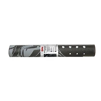 Marvel Black Panther Comic Art 3mm Yoga Mat – 24” x 60" – Black/Grey