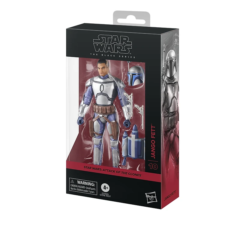 Star Wars The Black Series Jango Fett, figurine de collection de 15 cm Star Wars : L'Attaque des clones