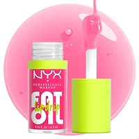 NYX PROFESSIONAL MAKEUP, Fat Oil, Huile pour les lèvres, Hydratation 12hres, Non collant, Formule végane Huile pour lèvres