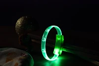 Halloween PL Green Light-up Bracelet,Unisex Child Teen Age Use, Way to Celebrate