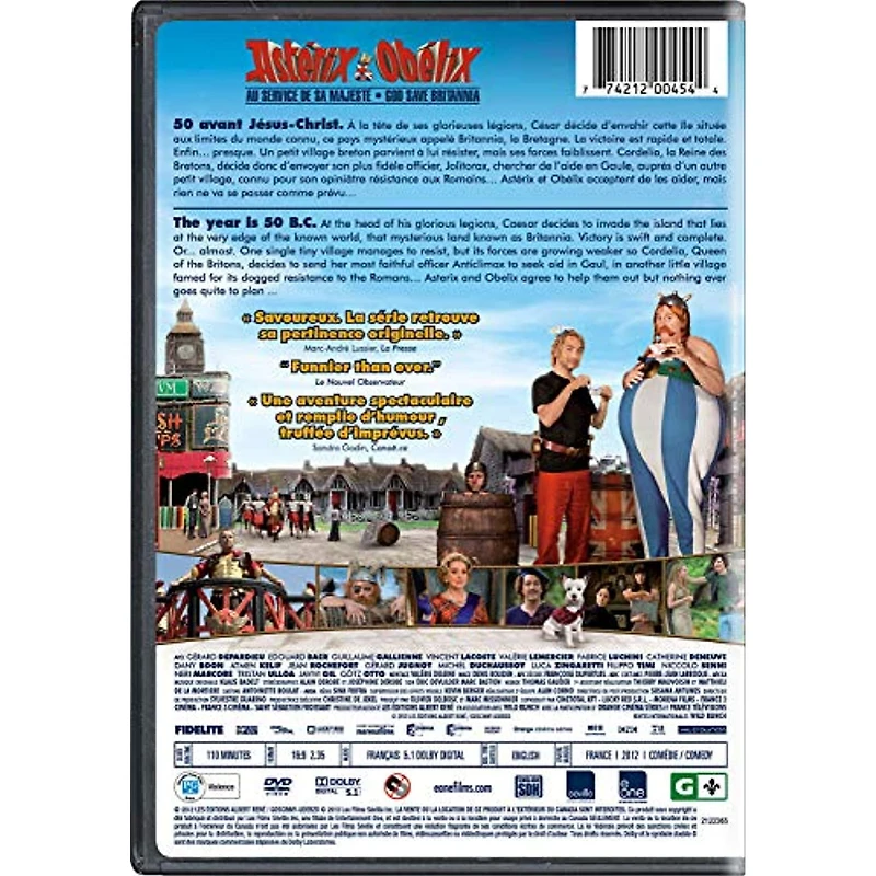Film Asterix & Obelix - God Save Brittania (DVD) (Bilingue)