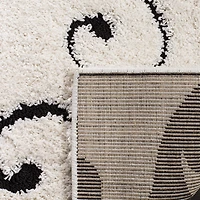 SAFAVIEH Florida Douglas Floral Vines Shag Area Rug