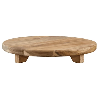 Bouclair Wood Tray, Acacia wood tray