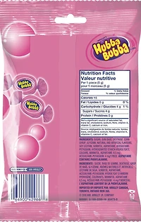 Hubba Bubba Awesome Original Bubble Gum, Bag, 150g