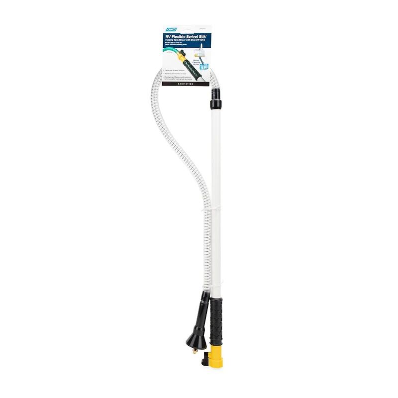 Camco 40071 Flexible Swivel Stick, Rotary cleaning action