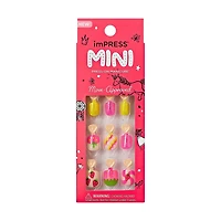 imPRESS Mini - Ongles à Pression, Strawberry, Court, 20u. -