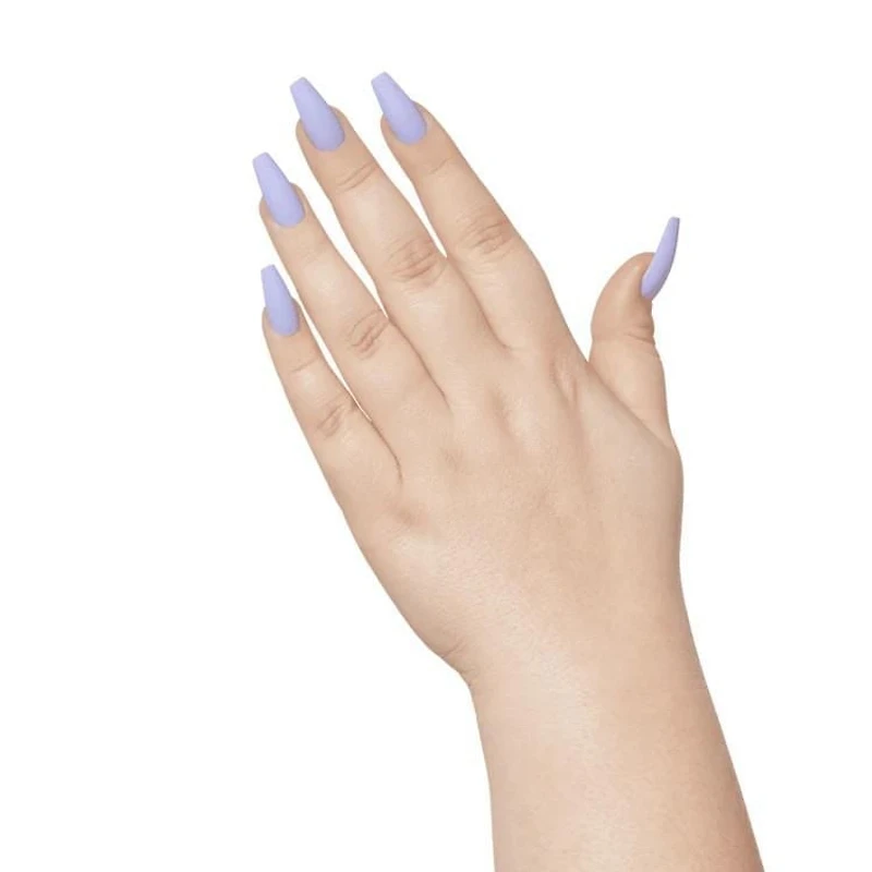 KISS Gel Fantasy - 28 faux ongles, longs Haut volume.