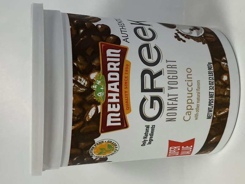 Yaourt Grek Cappuccino Mehadrin Gross 2Lb Yaourt Grek