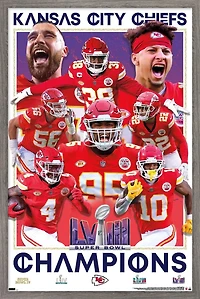 NFL Kansas City Chiefs - Champions du Super Bowl LVIII