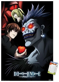 Death Note - Group Wall Poster, 22.375" x 34" Framed