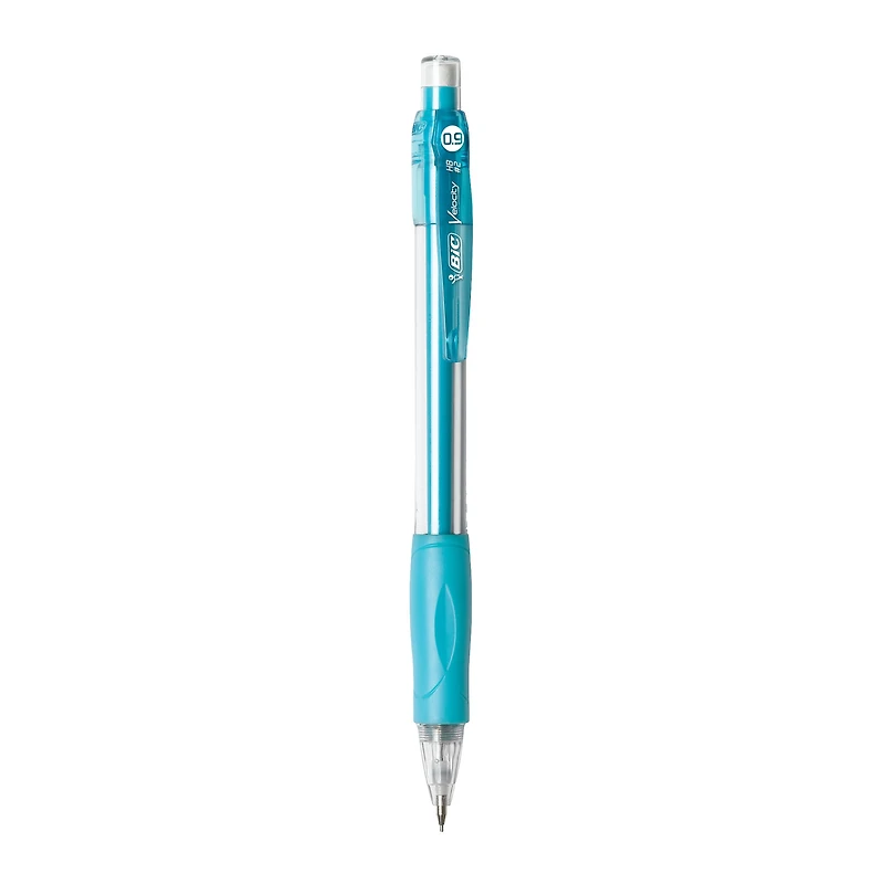 - BIC Velocity Strong Lead Mechanical Pencils, With Colourful Barrel, Thick Point (0.9 mm), 4-Count Pack Mechanical Pencils With Erasers and Lead Refills
