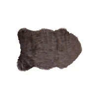 H-Luxe 2'X3' Gordon Faux Sheepskin Rug