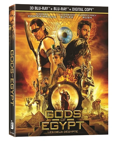 Gods Of Egypt 3D Blu-ray+Blu-ray+Digital Copy