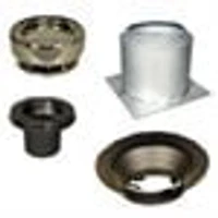 Ensemble the Support de Plafond Décoratif de 6po SuperVent - JM6DCSP