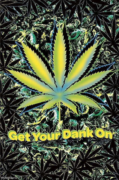 Neon - Marijuana Neon Wall Poster,