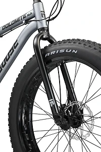 Mongoose Dolomite ALX fat tire mountain bike, 16 speeds, medium frame, grey