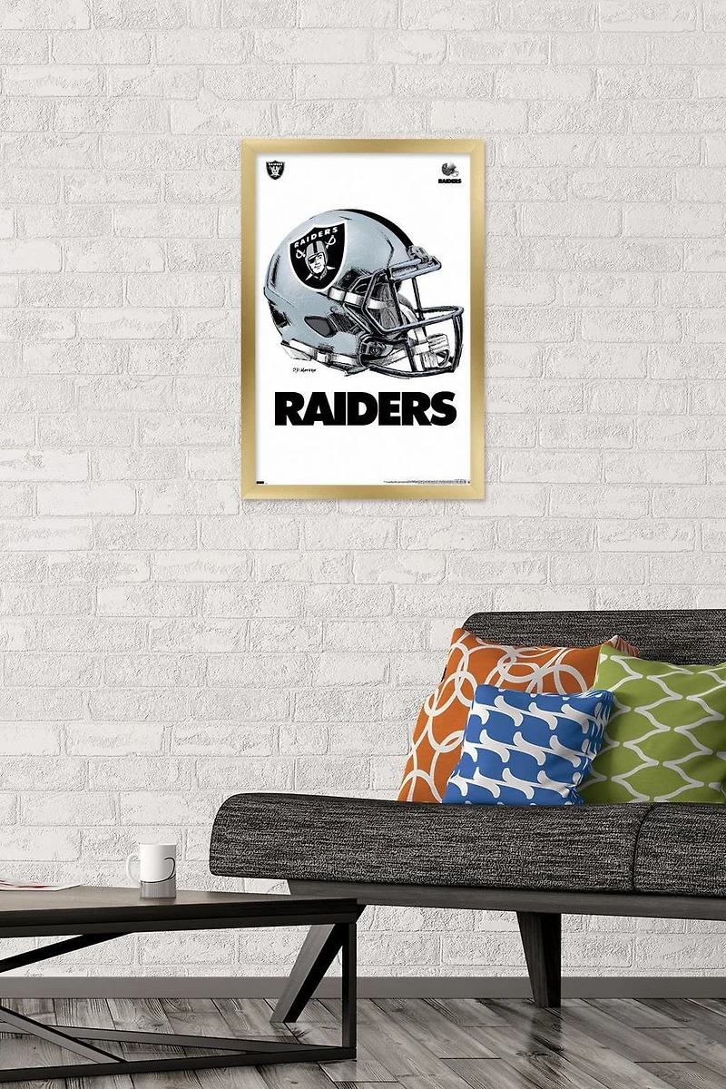 NFL Las Vegas Raiders - Casque anti-goutte 20