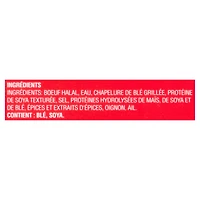Burgers de boeuf cru Al Safa Halal 800g