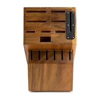 Thyme & Table 15-Piece Knife Block Set, Gold, Knife Set