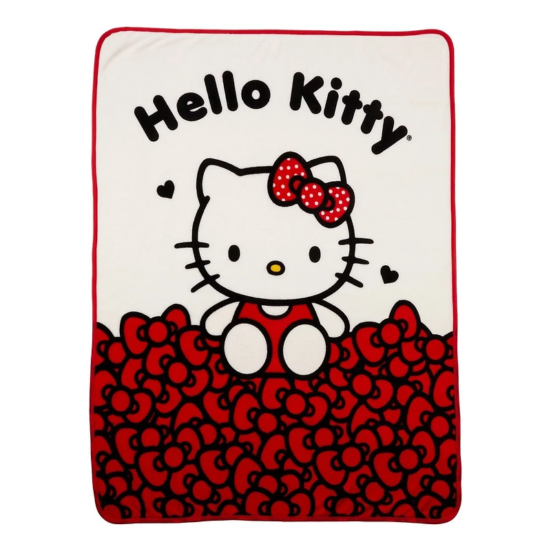 Jeté  Hello Kitty "Full of Bows"
