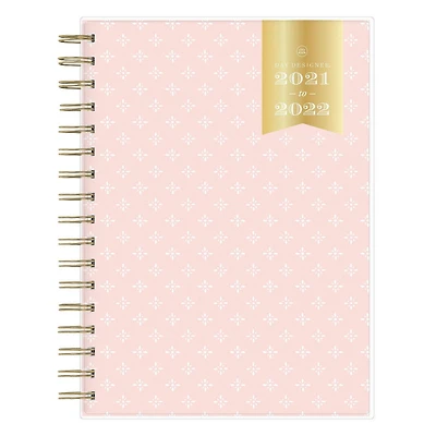 Agenda hebdomadaire/mensuel Day Designer Daisy Blush, format moyen, année 2021-2022
