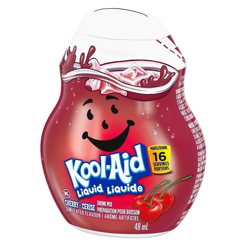 48ml KA LC CHERRY 12Ct, Crystal Light, Liquids, KOOL AID CHERRY 48ML