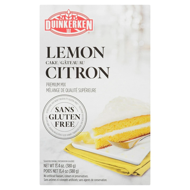 Duinkerken Foods Lemon Cake Mix, 380 g