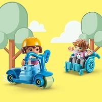LEGO DUPLO Town Life At The Day-Care Center 10992, Early Childhood STEM Building Toy Set for Toddlers, Boys and Girls that Stimulates Creativity and Hands-on Learning