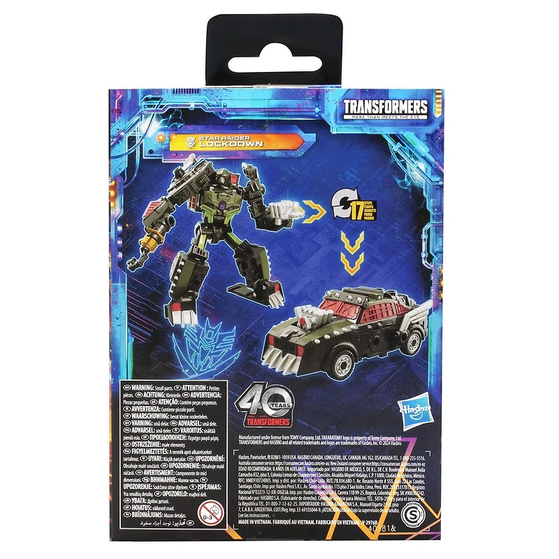 Transformers Legacy United Deluxe Class Star Raider Lockdown