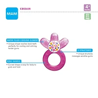 Jouets pour bébé MAM, anneaux de dentition, anneau de dentition refroidissant, garçon, 4 mois et plus, 1 unité