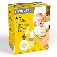 Tire-lait Solo de Medela, Tire-lait Électrique Simple avec Téterelle Flex, Alimenté par USB, Compact et léger pour faciliter l’expression lors de vos déplacements