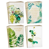 Assortiment de cartes de condoléances Hallmark, Motif floral et feuillage