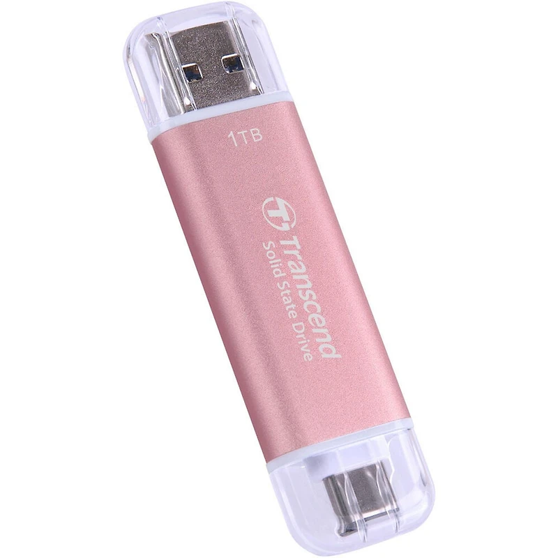 Transcend 1 To SSD externe modèle 310P (Rose)