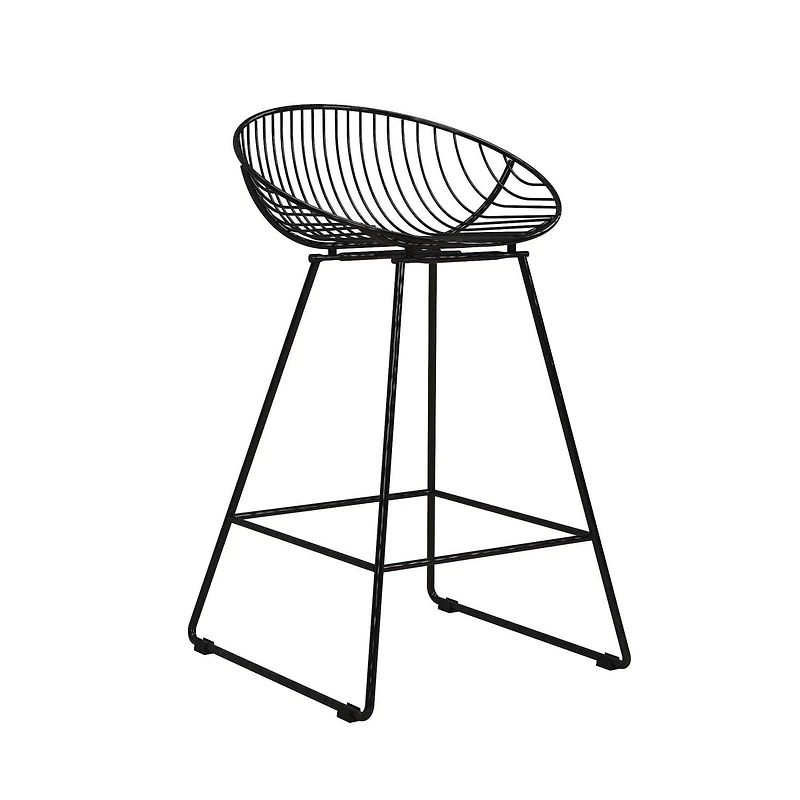 Tabouret de comptoir en treillis métallique Ellis CosmoLiving