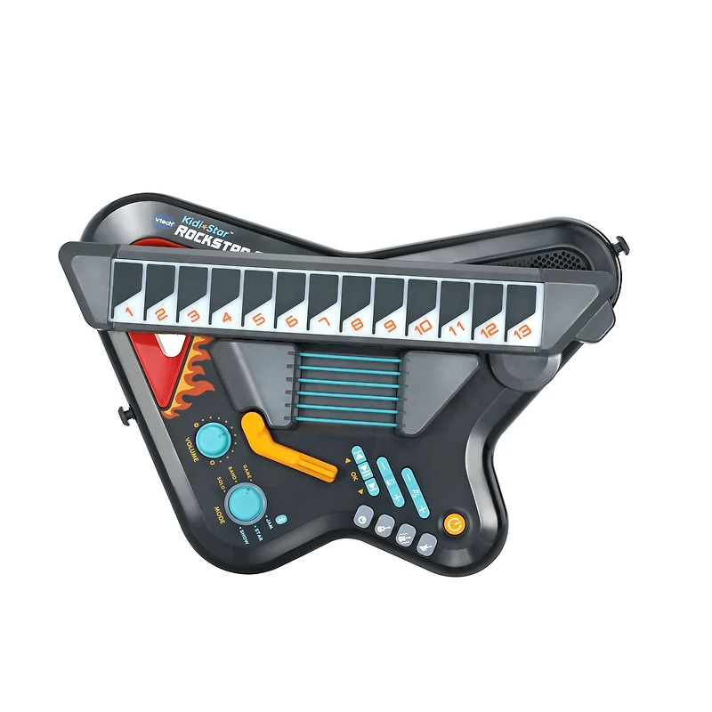 VTech Kidi Guitare Superstar pour créer de la musique, former un groupe, jouer à des jeux et plus encore pour les enfants - Version Anglaise, 5+ Ans