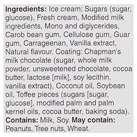 Chapman's Canadian Collection Caramel & Milk Chocolate Ice Cream Bar in a Carton, 8 x 55mL
