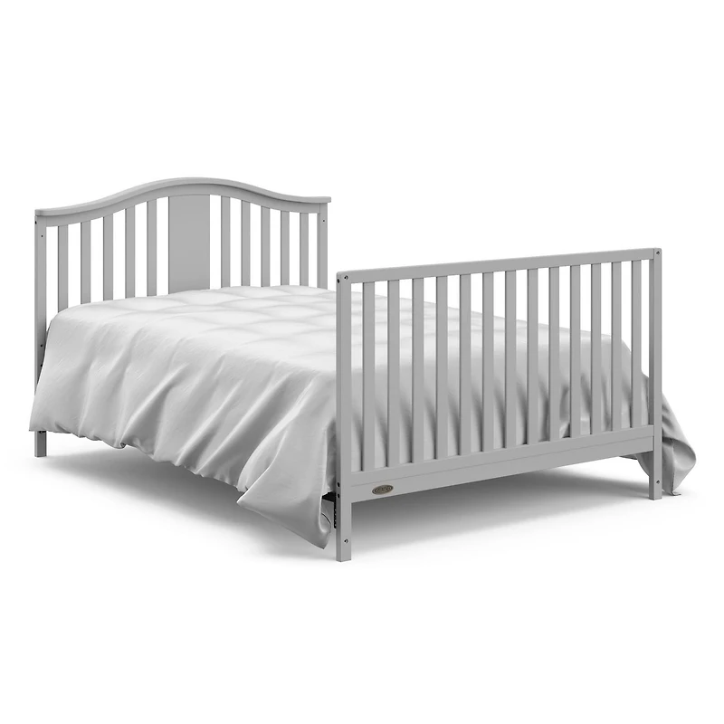 Graco Solano 4-in-1 Convertible Crib with Drawer, Converts to a full-size bed