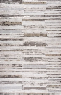 Rug Branch Cadence Abstract Indoor Area Rug, Beige Brown, Modern - Living Room, Bedroom, Dining Room, and Kitchen