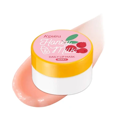 APIEU Masque Lèvres Quotidien Miel & Lait 6 g - Baies